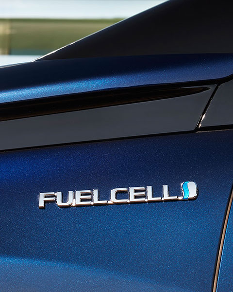 Mirai, Fuel Cell, driving, Germany, fuel cell badge