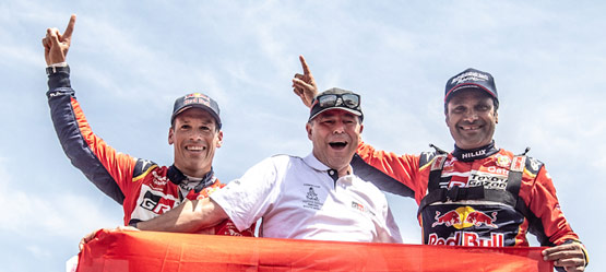 Toyota Hilux vyhrála Rally Dakar 2019