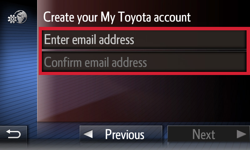 Toyota online регистрация