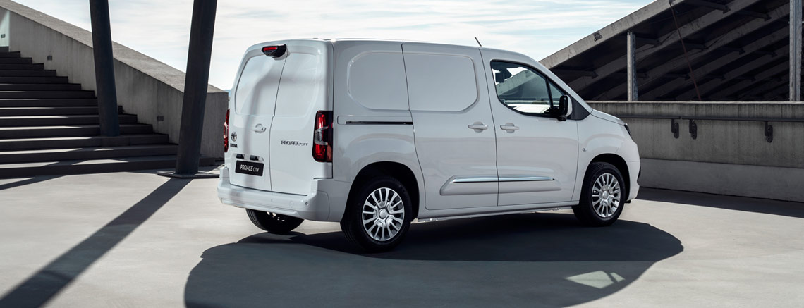 new toyota proace vans for sale